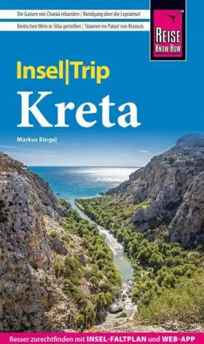Markus Bingel: Reise Know-How InselTrip Kreta Buch Reiseführer Neu