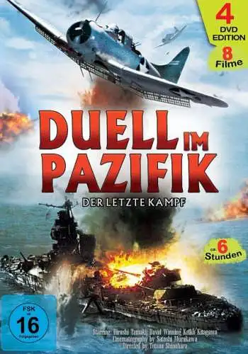 Duell im Pazifik - Der letzte Kampf (8 Filme auf 4 DVDs) Neu