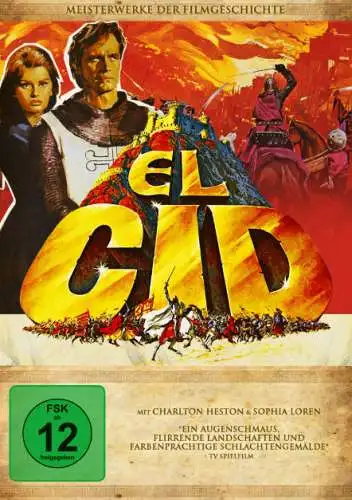 El Cid Spielfilm 2017 DVD Neu
