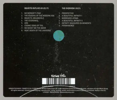 Steve Wilson - The Overview CD Neu