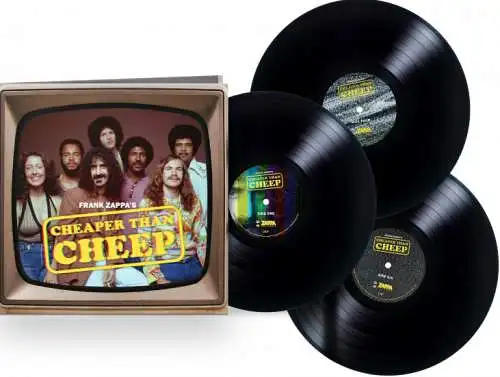 Frank Zappa: Cheaper Than Cheep (180g) Vinyl 3 LPs Neu