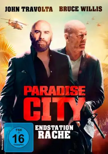 Paradise City - Endstation Rache DVD John Travolta Bruce Willis Neu