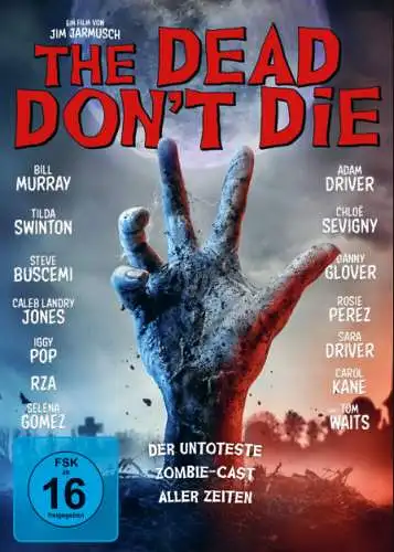 The Dead don't Die DVD Jim Jarmusch Tilda Swinton Neu