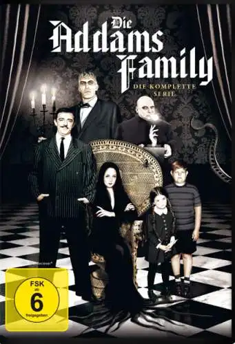 Addams Family (Die komplette Serie) auf 9 DVDs Neu