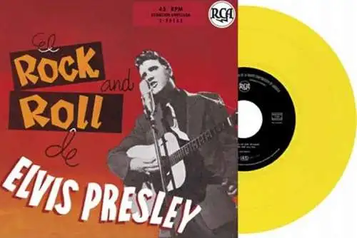 Elvis Presley: El Rock and Roll de Elvis Presley (Spain) (Yellow Vinyl) (45 RPM) 7" Single Neu