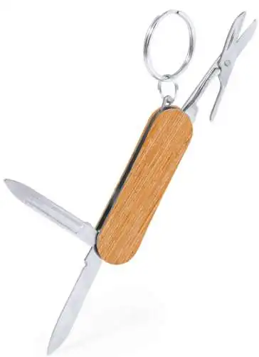 Reise-Multitool Camping Zubehör Taschenmesser Nagelpfeile Edelstahl Holz Neu