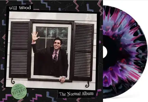 Will Wood: The Normal Album (2023 Mix) (Limited Indie Edition) (Cybershock Purple Splatter Vinyl) LP Neu