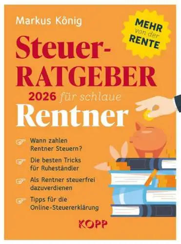 Steuerratgeber 2026 für schlaue Rentner Buch Neu