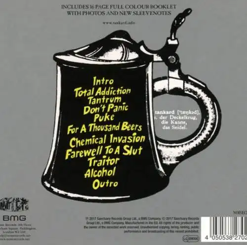 Tankard: Chemical Invasion (Deluxe Edition) CD Neu