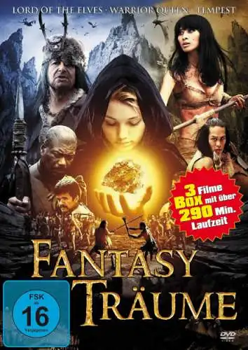 Fantasy Träume DVD 3 Filme Box-Set Neu