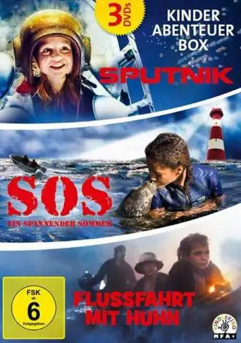 Kinder Abenteuer Box3 DVDs 3 Filme Neu