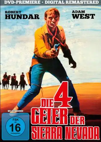 Die 4 Geier der Sierra Nevada DVD Neu