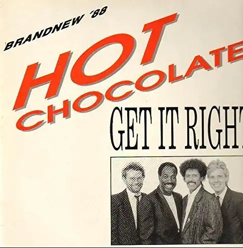 Hot Chocolate - Get it right 1988 12" Maxi Vinyl LP