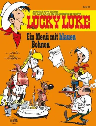 Achdé: Lucky Luke 92 - Ein Menü mit blauen Bohnen Comic Buch 2014 Neu