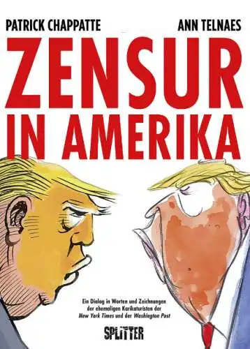 Patrick Chappatte: Zensur in Amerika Comic Buch