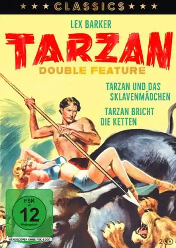 Tarzan und das Sklavenmädchen / Tarzan bricht die Ketten auf 2 DVDs Neu