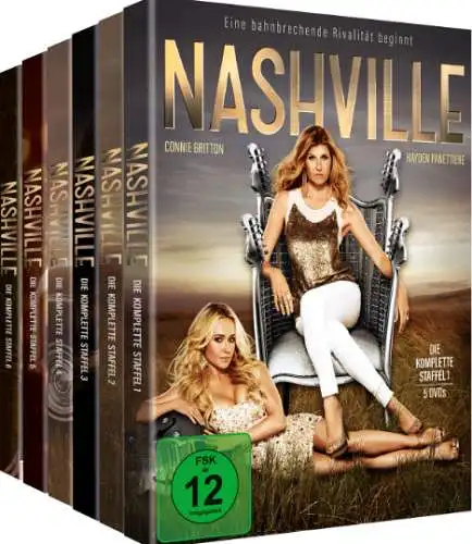 Nashville: Die komplette Serie 29 DVDs Neu