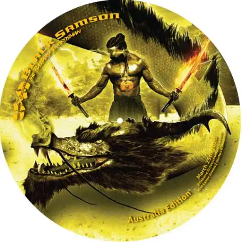 Wu-Tang X Mathematics: Black Samson: The Bastard Swordsman Picture Disc Vinyl LP Neu
