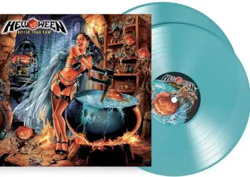 Helloween: Better Than Raw (Expanded Edition) (Turquoise Vinyl) auf 2 LPs Neu