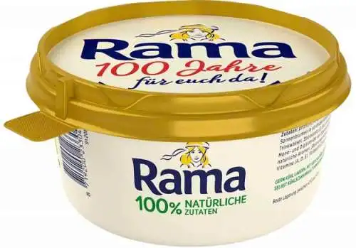 Rama Original 100% pflanzlich 400g MHD 15.03.26 10 Stück Vorratspack!