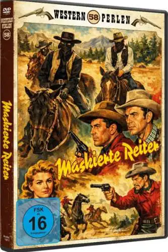 Maskierte Reiter DVD Westernperlen Neu