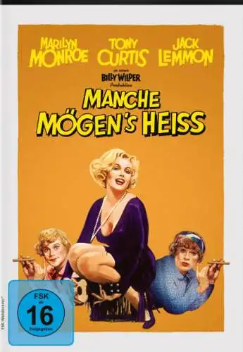 Manche mögen's heiss DVD Marilyn Monroe Neu