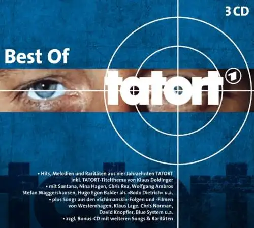 Best of Tatort - Die besten Songs aus 40 Jahren 3 CDs Soundtracks Neu