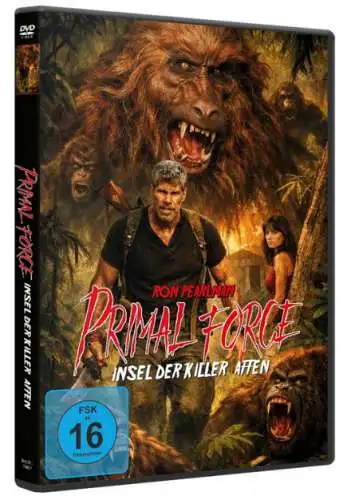 Primal Force - Insel der Killer-Affen DVD Neu