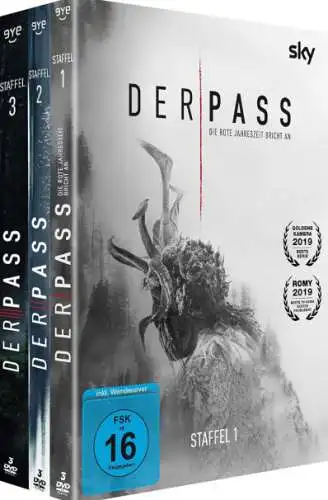 Der Pass (Komplette Serie) - Erste Staffel 9 DVDs Neu
