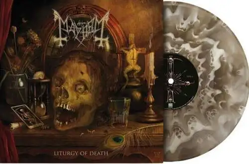 Mayhem: Liturgy Of Death (180g) (Indie Exclusive) (Black Ice Ghost Vinyl) LP Neu