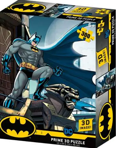 DC Comics Batman - Prime 3D Puzzle 300 Teile Legegröße 46 x 31 cm Neu