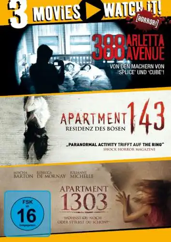388 Arletta Avenue / Apartment 143 / Apartment 1303 Filme Box 3 DVDs Neu