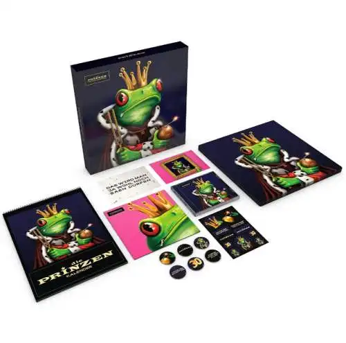 Die Prinzen Krone der Schöpfung (limitierte Fanbox) 1 CD, 1 Single 7" Neu