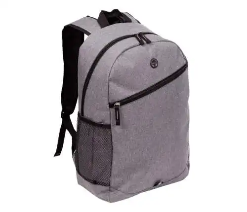 Laptop-Rucksack grau 15,6" Tasche Schultertasche Neu
