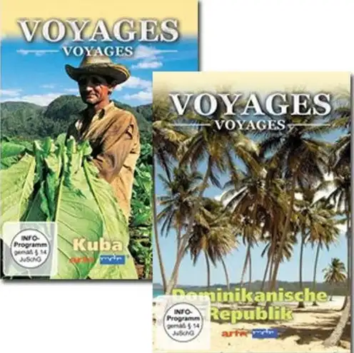 Voyages Package 7: KUba + Dom.Rep. Karibik Reise Doku 2 DVDs Neu