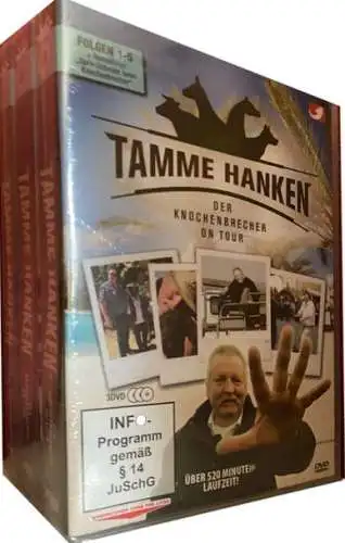Tamme Hanken: Der Knochenbrecher on Tour (Gesamtedition) auf 9 DVDs Neu