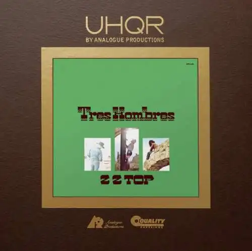 ZZ Top: Tres Hombres (180g) (UHQR) (Limited Numbered Edition) (Clarity Vinyl) (45 RPM) auf 2 LPs Neu