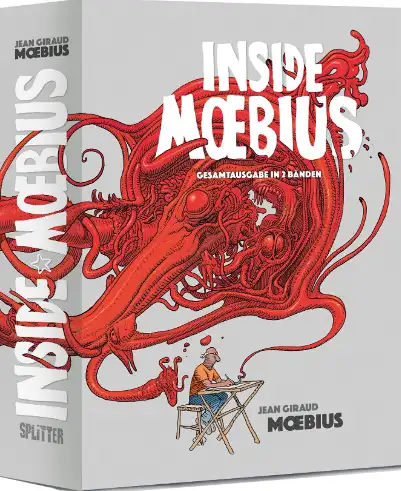 Moebius: Inside Moebius Comic Buch Sammlerstück Neu