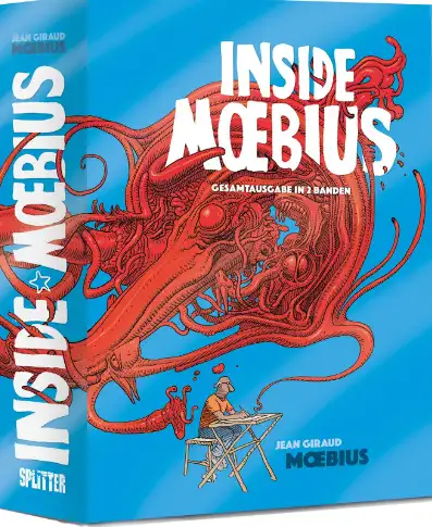 Moebius: Inside Moebius Comic Buch Limitierte Vorzugsausgabe Neu
