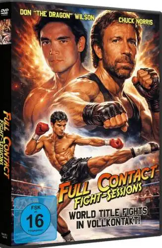 Full Contact Fight-Sessions DVD Chuck Norris Neu