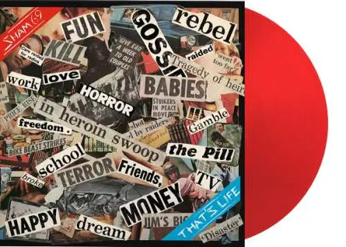 Sham 69: That's Life (180g) (Limited Numbered Edition) (Red Vinyl) LP Neu