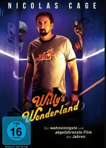Willy's Wonderland DVD Splatter Horror Film Neu