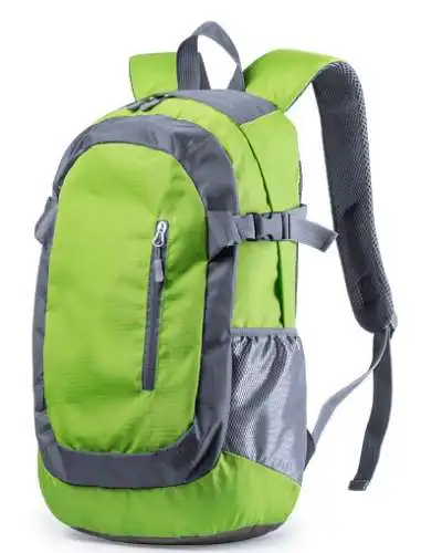 Camping Rucksack hellgrün Outdoor Schultertasche Neu