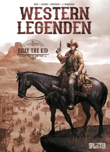 Christophe Bec: Western Legenden: Billy the Kid Comic Buch Neu