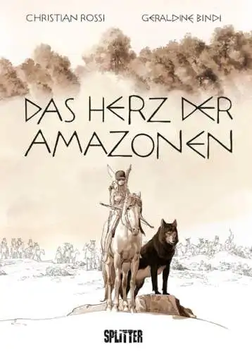 Géraldine Bindi: Das Herz der Amazonen Comic Buch Neu