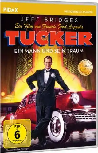 Tucker - Ein Mann und sein Traum - Jeff Bridges Pidax DVD Neu
