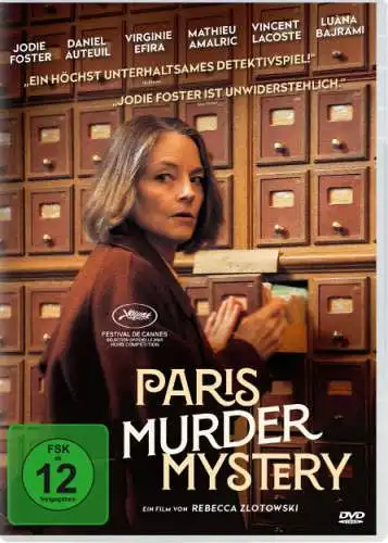 Paris Murder Mystery DVD Spielfilm Jodie Foster Neu