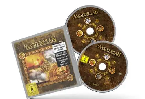 Masterplan: Masterplan (20th Anniversary Edition) CD + DVD Neu
