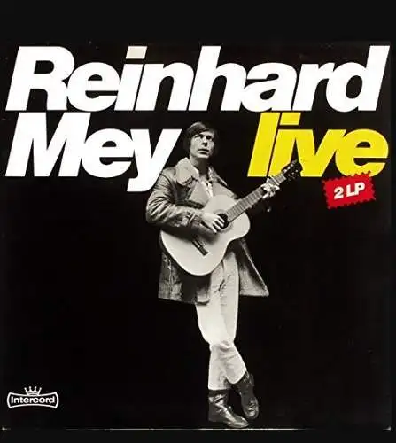 Reinhard Mey - Live 1971 2 LP Vinyl