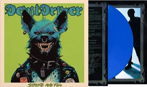 DevilDriver: Strike And Kill (Solid Blue Vinyl) LP Neu